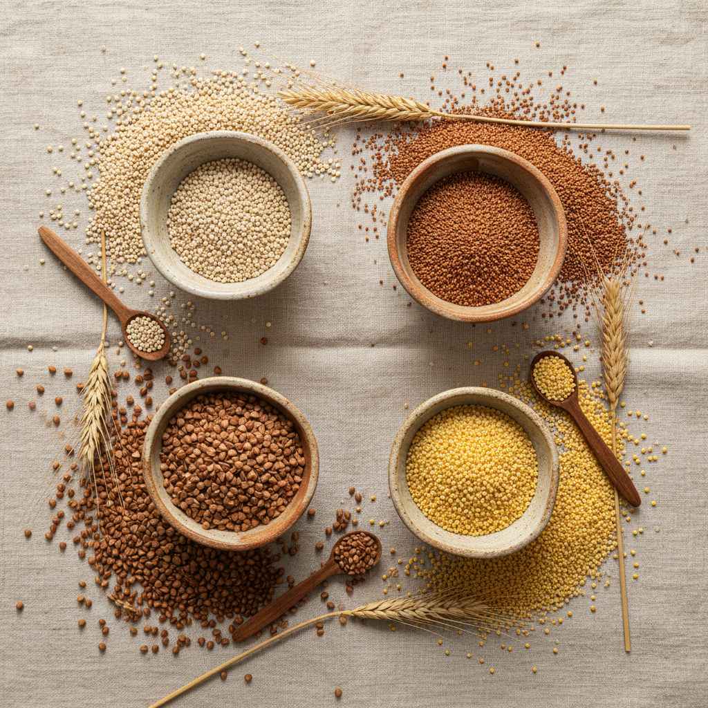 Farine di altri cereali, farine alternative.