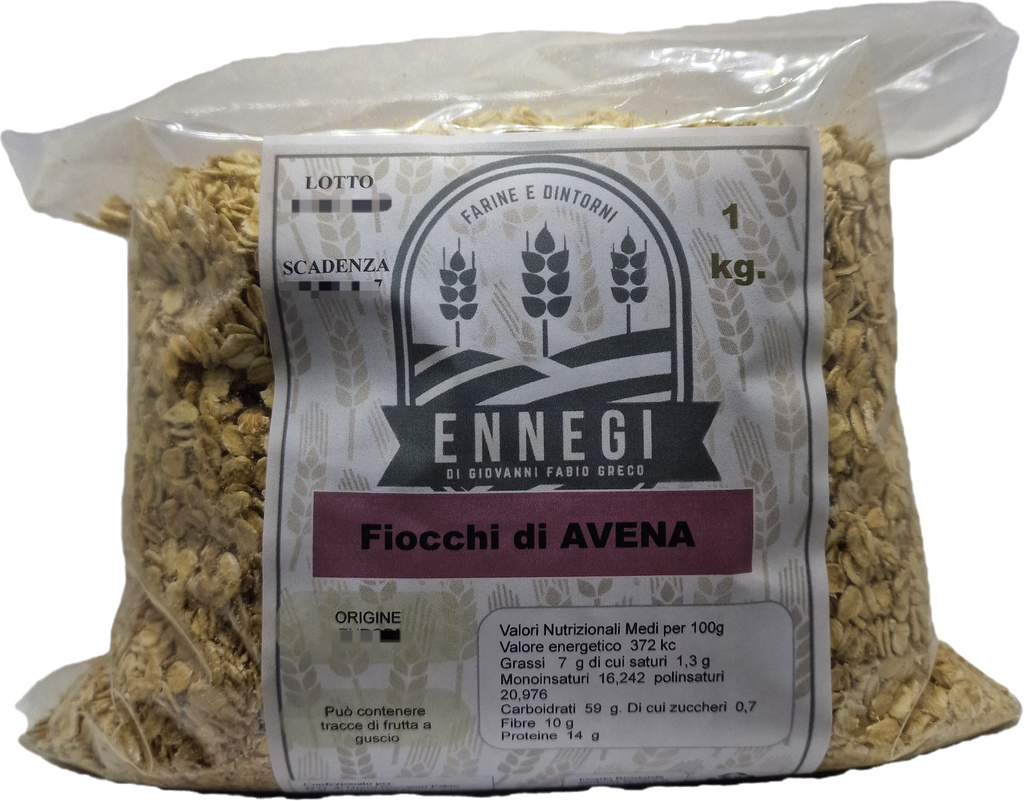 Fiocchi di Avena da 1kg.