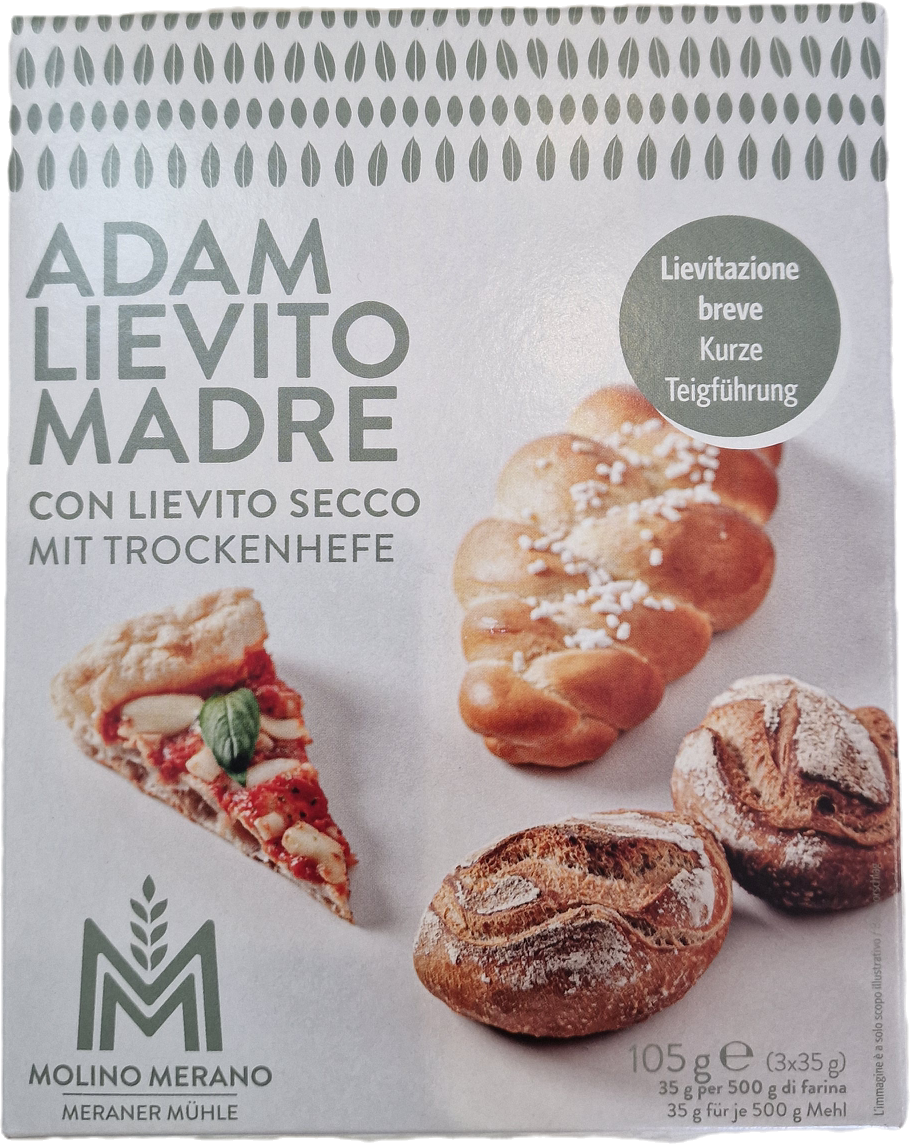 Lievito Madre Adam - Molino Merano 3x35g