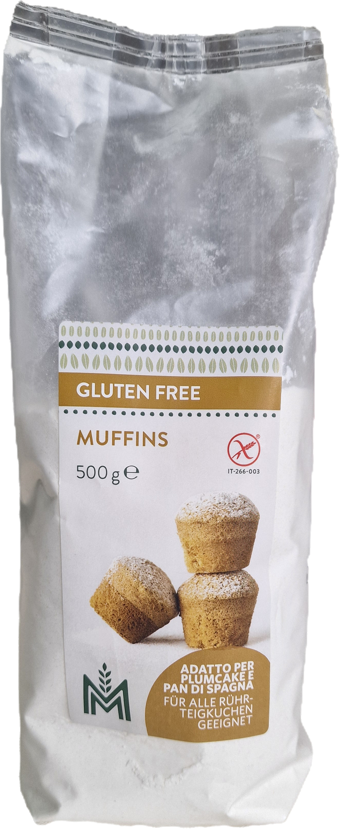 Preparato per Muffin Senza Glutine - 500 g