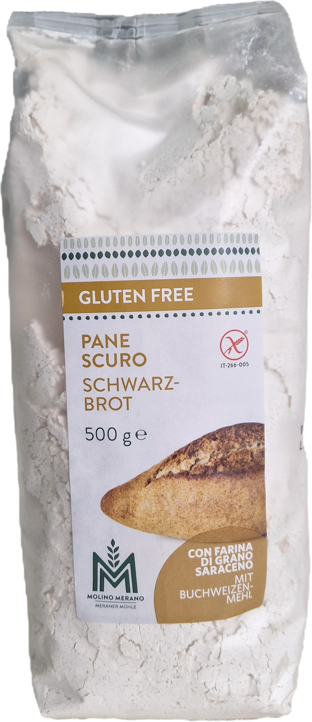 Preparato per Pane Scuro Senza Glutine - 500 g