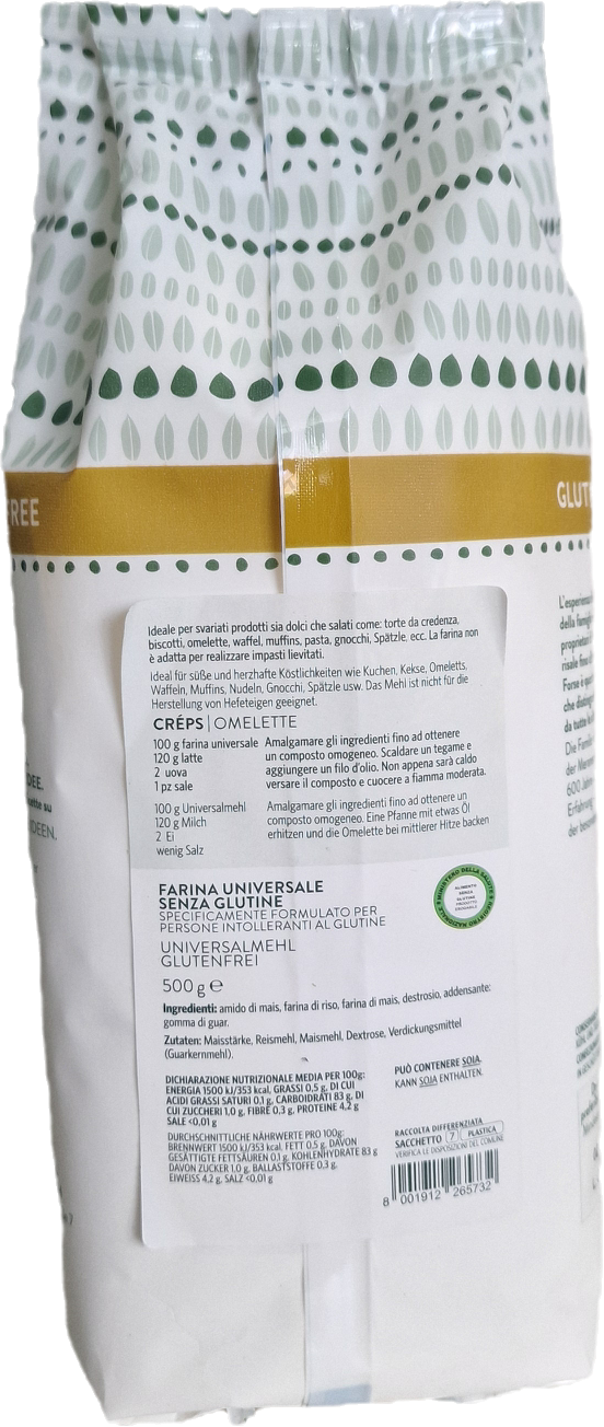 Farina Universale Senza Glutine - 500 g
