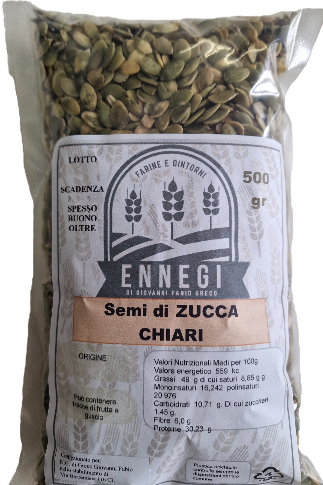 Semi di Zucca Chiari