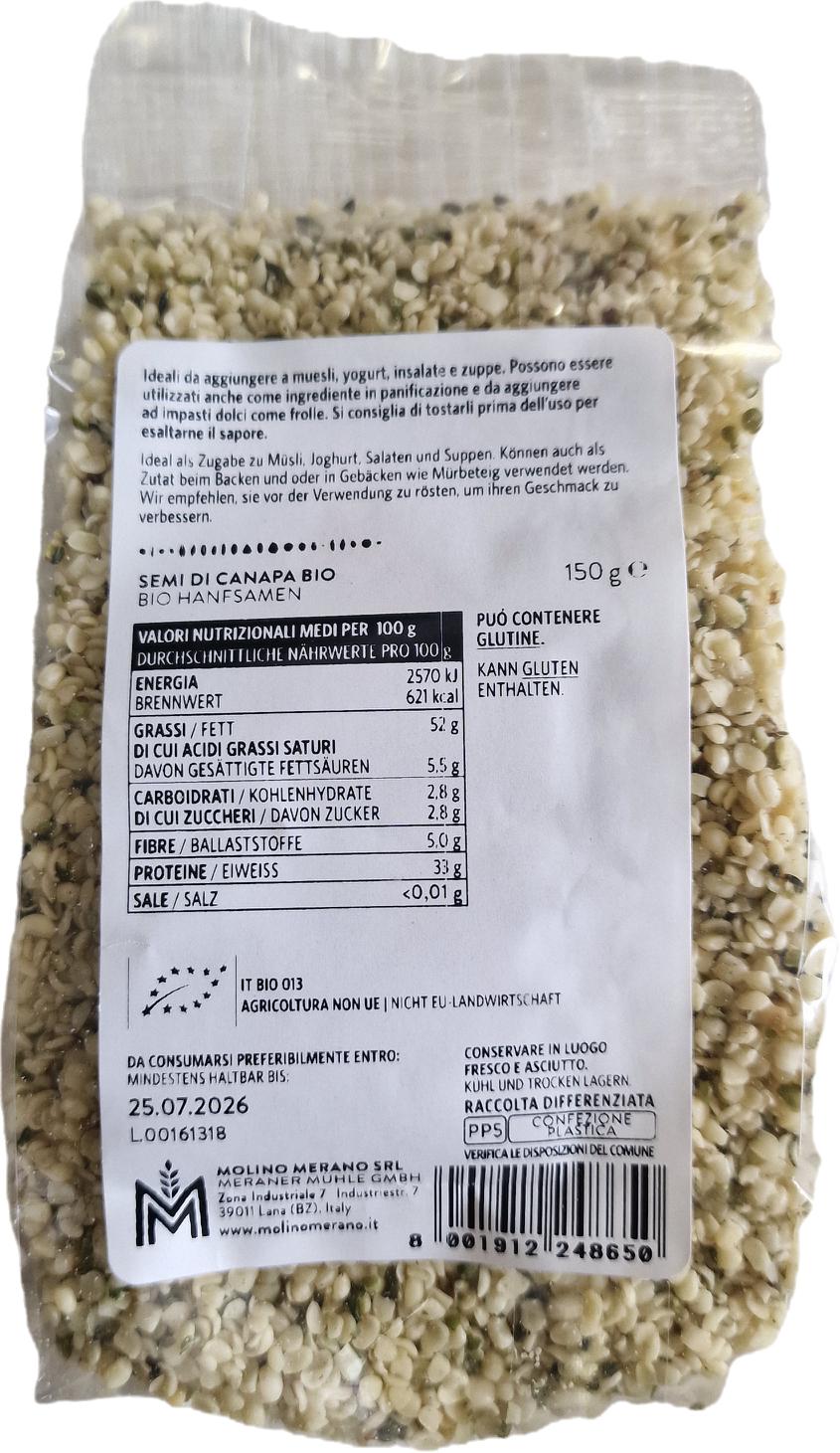 Semi di Canapa Bio